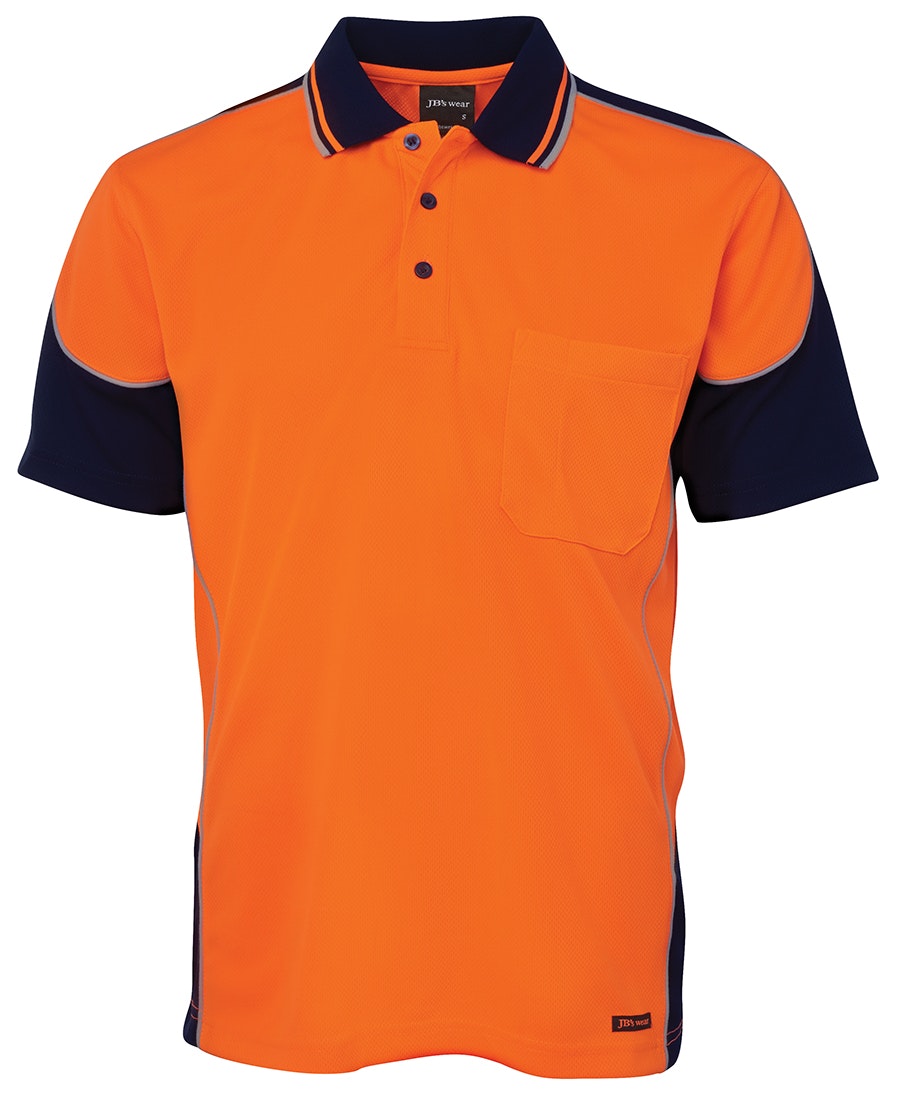 JB's HV 4602.1 S/S CONTRAST PIPING POLO