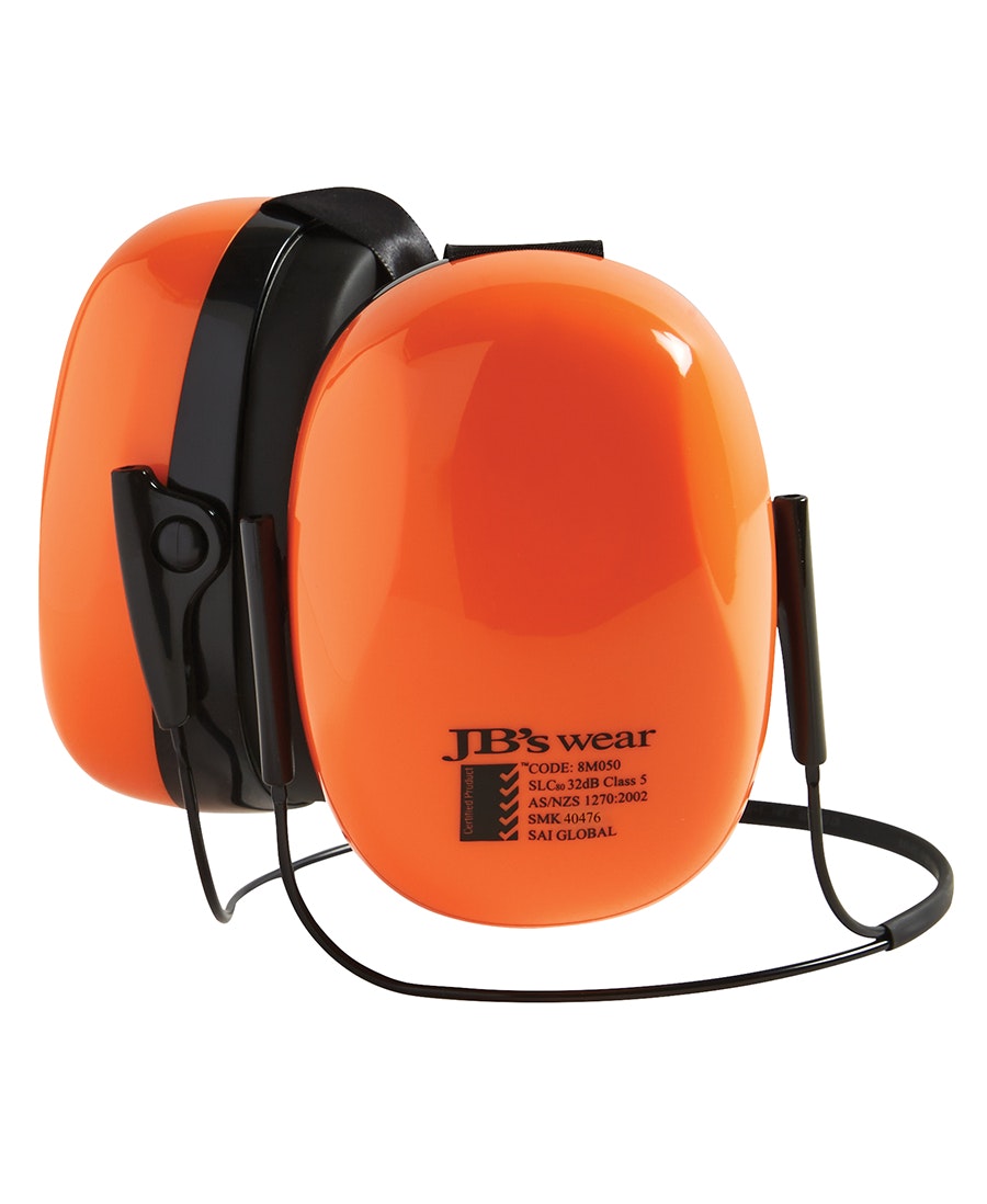 JB's 32dB SUPREME EAR MUFF  WITH NECK BAND